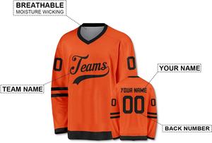 Jerseys de hockey personalizados, impresión por sublimación, jersey de hockey sobre hielo con número de nombre para hombres y mujeres - Product Image 4