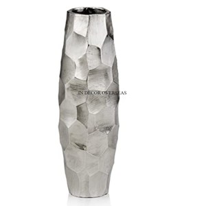 Haute demande vente chaude argent finition brillant poli Unique élégant concepteur nouveau modèle fleur Vase Table pièce maîtresse - Product Image 4