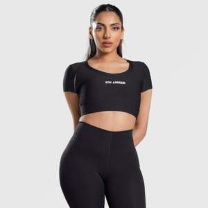 เสื้อชั้นในกีฬาสีดำ Tempo Sports Top - Product Image 1