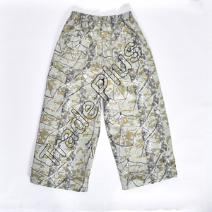 Pantalones de nieve de esquí impermeables holgados de camuflaje de invierno con cintura elástica bolsillos laterales con cremallera ajustable Cuff Bottoms - Product Image 2