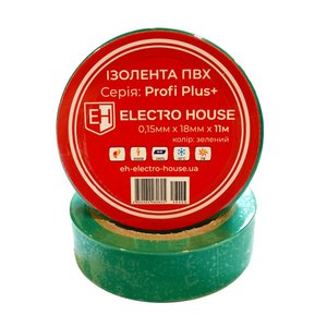 Gran oferta, cinta aislante de PVC verde de alta calidad de 11 metros, cinta adhesiva eléctrica ignífuga para aplicaciones de alto voltaje - Product Image 1