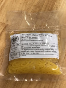 เยลลี่แบบมีฟองรสไข่สำหรับร้านนมชาส่วนผสมบับเบิ้ลขนาด500กรัม/18ออนซ์ใหม่พร้อมใช้ - Product Image 4