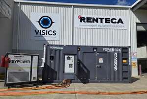 Générateur silencieux de type 60 800 kVA à louer, châssis ouvert, démarrage automatique à distance, fréquence 50/60 Hz, vitesse 1800 tr/min, options de télécommande - Product Image 5