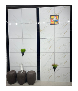 Nuevo diseño, 600x600mm, Calcatta Carara, aspecto de mármol blanco, azulejos de porcelana pulidos, 60x60 Pisos Y Porcelanato, función de ladrillo refractario - Product Image 1