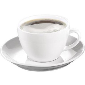 Juego de Tazas de Café Reutilizables Esmeyer Porcelain White Bistro (200 ml, 6 Piezas/Paquete) - Product Image 1