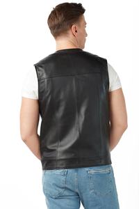 Chaleco táctico calefactable de alta calidad para hombre para invierno al aire libre Chaleco de cuero puro hecho en Pakistán - Product Image 3