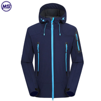 2022 meilleure conception hommes Softshell veste de haute qualité couleur unie Logo personnalisé impression mince doux pour l'hiver pas cher en gros
