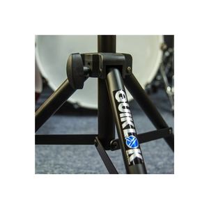 QUIK LOK - LPH/001, trépied multifonction, hauteur réglable 82-132 cm, étagère inclinable 39x31 cm, bords surélevés, noir - Product Image 5