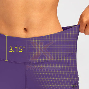 Shorts de sport pour femmes respirants de haute qualité, prix bas, best-seller, sur mesure, en spandex/polyester, écologiques - Product Image 6