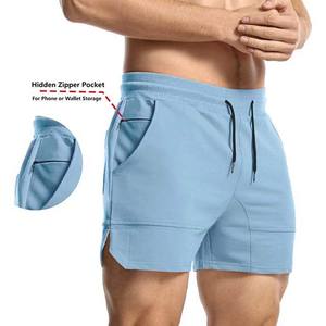 Ropa de hombre Pantalones cortos para correr Entrenamiento Gimnasio Fitness Hombres Joggers Entrenamiento Ropa deportiva Pantalones cortos para hombres Estilo de calle alta con bolsillo - Product Image 5