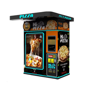 Distributeur automatique de pizzas en libre-service pour l'extérieur, entièrement automatique, en acier inoxydable, écran tactile 55 pouces, contrôle par IA, nettoyage automatique - Product Image 4