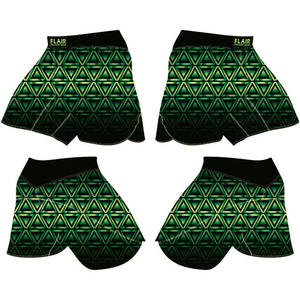 กางเกงขาสั้นสำหรับต่อสู้ MMA แบบออกแบบได้ตามต้องการชุดฝึกมวยไทย BJJ - Product Image 2