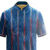 Vente en gros de maillots de cricket pour hommes bon marché sublimation numérique personnalisée 100% polyester chemises de cricket grande taille