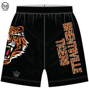 Vêtements d'arts martiaux taille adulte, vêtements de combat MMA, vêtements de lutte, shorts d'entraînement à séchage rapide pour hommes. - Product Image 3