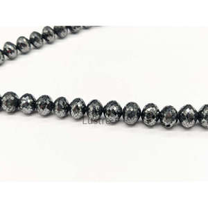 Perles de diamant noir naturel AAA+ 10-12 mm, diamants en vrac pour bijoux personnalisés, cadeau d'anniversaire parfait, collier - Product Image 4