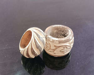 Anillos para Servilletas, Posavasos y Manteles Individuales de Madera Vintage Hechos a Mano, Ecológicos, Accesorios de Cocina de la India para Bodas, Manualidades - Product Image 5