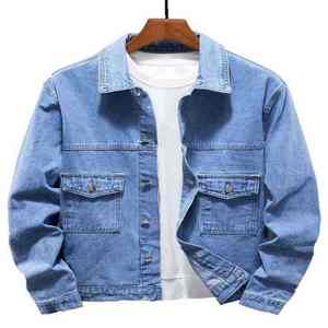 Meilleur prix Vestes en jean pour hommes en denim 100% coton sur mesure de qualité supérieure Fabriqué en usine - Product Image 6