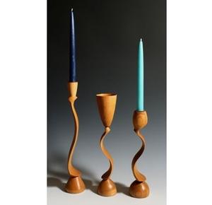 Candelabro Decorativo de Madera para Decoración de Interiores de Hogar Moderno y Tradicional, Base Resistente, Estructura Alta y Elegante, Navidad - Product Image 3