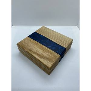 Fabriqué en Inde Acacia bois rond sous-verres ensemble en bois thé Table basse décoration tapis tampons pour salle à manger maison bureau cuisine utilisation - Product Image 2