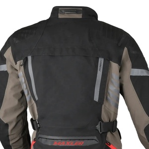 Veste de moto longue en textile certifiée CE, imperméable, vente en gros d'usine OEM, exportateur de marque privée - Product Image 4