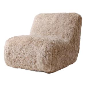 Sillón de Salón Acolchado de Mediados de Siglo, Estilo HEC Luxury, Tapizado en Piel de Oveja <span class=keywords><strong>Yeli</strong></span>, Giratorio, 100% Piel de Oveja, Silla Moderna para Dormitorio, Hecho a Mano, Garantía de 10 Años - Product Image 5