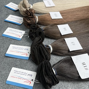 Paquets de cheveux humains cheveux vietnamiens bruts miroir couleur noués à la main trame grand stock cheveux vierges de qualité supérieure expédition rapide - Product Image 5