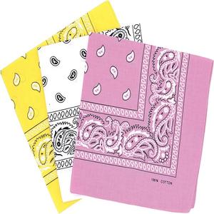 handmade square scarf <b>Bandana</b> Head Scarf Custom Digital Printing Color Fashion Design Hair 100% Organic Cotton Scarfs - Product Image 1