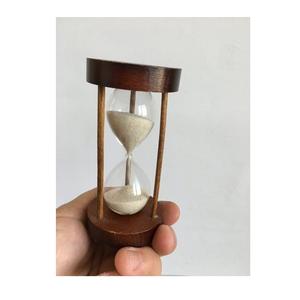 Reloj de Arena de Madera Hecho a Mano con Acabado Premium, Moderno y Artístico, Ecológico, Decorativo para el Hogar - Product Image 1