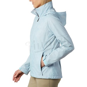Chaquetas impermeables a prueba de viento deportivas de moda para mujer, Colección Otoño Invierno, soporte de tela acolchada con estampado personalizado, transpirable - Product Image 3