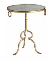 Table d'appoint extérieure en métal de style antique et contemporain avec plateau en verre trempé, table basse de bar en velours pliable pour usage hôtelier