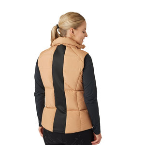 Chaleco sin mangas para mujer al por mayor | Chaleco de rendimiento acolchado con cremallera completa | Ropa ecuestre a granel - Product Image 4