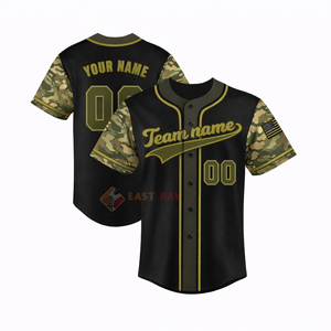 Nueva Camiseta de Béisbol Personalizada 2026 para Hombre, Uniforme de Equipo con Botones Color Verde Azulado, con Nombre y Número Personalizados - Product Image 5