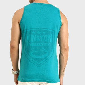 Ropa de Gimnasio, Camiseta sin Mangas para Hombre, Transpirable, de Algodón/Fibra de Bambú, de Alta Calidad, Venta Caliente - Product Image 2