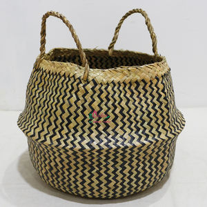 Paniers de rangement en osier feuille de palmier par Artex Dong Thap Conteneurs faits à la main pour la cuisine et l'emballage de cadeaux - Product Image 1