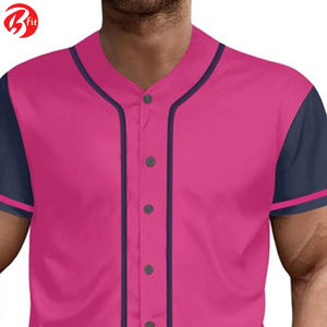 Votre propre logo Design Chemises en jersey les plus vendues Chemises en polyester respirant pour le baseball et le softball - Product Image 5