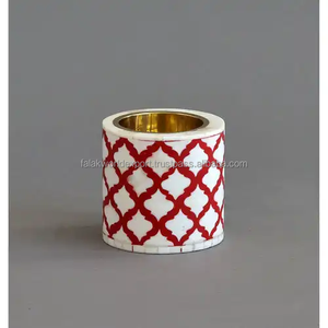 Brûleur décoratif en incrustation d'os Mabkhara 2025 incrustation de nacre Bakhoor MOP Medkhan Brûleur en résine Mubkhar Coffret cadeau par FWE - Product Image 2