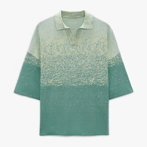 Polo de golf de uniforme para hombre con logotipo bordado y estampado personalizado de alta calidad 100% algodón poliéster tipo delgado Piqué para hombre - Product Image 3