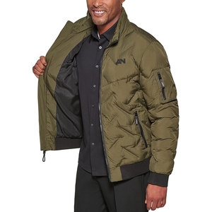 Men's Top-Selling <b>Quilted</b> Bomber Jacket Comfortable Breathable with Stand Collar <b>for</b> Winter Made in Pakistan - Product Image 6
