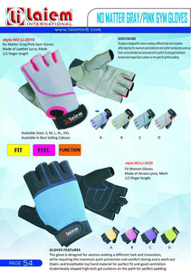 Guantes de fitness de cuero ligeros de primera calidad 2024 Impresión de logotipo personalizado para deportes de gimnasio-Levantamiento de pesas Ciclismo - Product Image 6