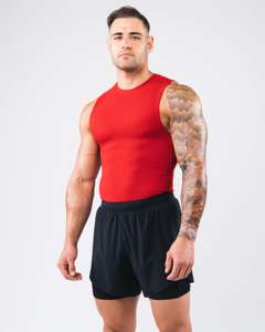 Débardeurs sans couture de grande taille pour hommes vêtements de fitness en polyester pour hommes vêtements d'extérieur pour la course à pied chemises d'entraînement - Product Image 3