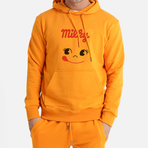 Haute qualité dessin élastique Sport Gym survêtement survêtement ensembles hommes polaire survêtement pantalon ensemble sweats à capuche et pantalon de survêtement ensemble pour homme - Product Image 1