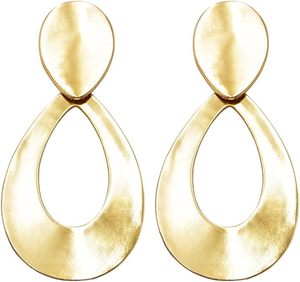 Boucles d'oreilles en métal de belle conception avec boucles d'oreilles plaquées or pour femmes bijoux de mode pour femmes à Low Coast - Product Image 4