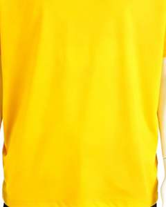<b>Mens</b> <b>Yellow</b> Plain T Shirt Crew Neck Short Sleeve Casual Cotton Polyester Custom Logo Bulk Wholesale OEM Manufacturer Pro - Product Image 5