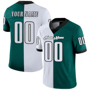 Personnalisable 100% Polyester Maillot De Football Américain Respirant Formation Uniforme De Football pour Les Jeunes Hommes Nouveau Design - Product Image 4