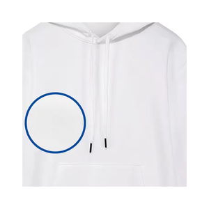 เสื้อฮู้ดผ้าฟลีซของผู้ชายผ้าฝ้าย100% สั่งทำได้จากบังคลาเทศเสื้อถักฤดูหนาวย้อมสีล้วน - Product Image 2