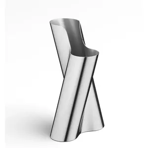 Elegante Florero de Metal Contemporáneo para Decoración de Mesa de Consola de Sala de Estar, Florero Ecológico de Zahid Exports - Product Image 4