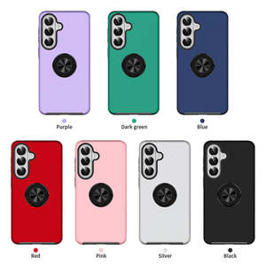 Coques de téléphone portable antichoc en TPU et PC avec support magnétique et anneau de chargement sans fil pour S26+, compatibles avec les modèles 7/8/13/14 - Product Image 2