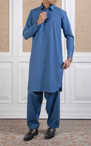 Low MOQ Top Selling Men Salwar Kameez <b>Dress</b> High Quality Latest Design Islamic Clothing Afghani Men Shalwar Kameez With Pockets - Product Image 5