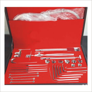 Juego de Retractores Abdominales Autoestables Bookwalter con Barras Cruzadas Ajustables, Anillos Segmentados y Cuchillas para Cirugía - Product Image 1