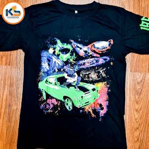 Camisetas de Manga Corta 100% Algodón de Marcas Privadas |   Camisetas Ecológicas Personalizadas, Impresión de Serigrafía de Alta Calidad, Transpirables y Cómodas - Product Image 5